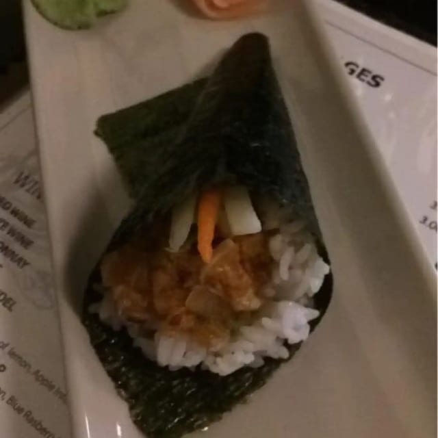 Spicy Albacore Roll.