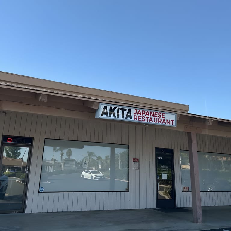 Welcome to Akita Japanese Restaurant