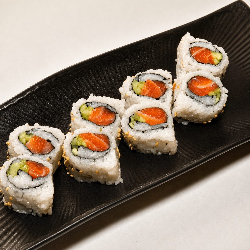 Salmon Avo Roll.