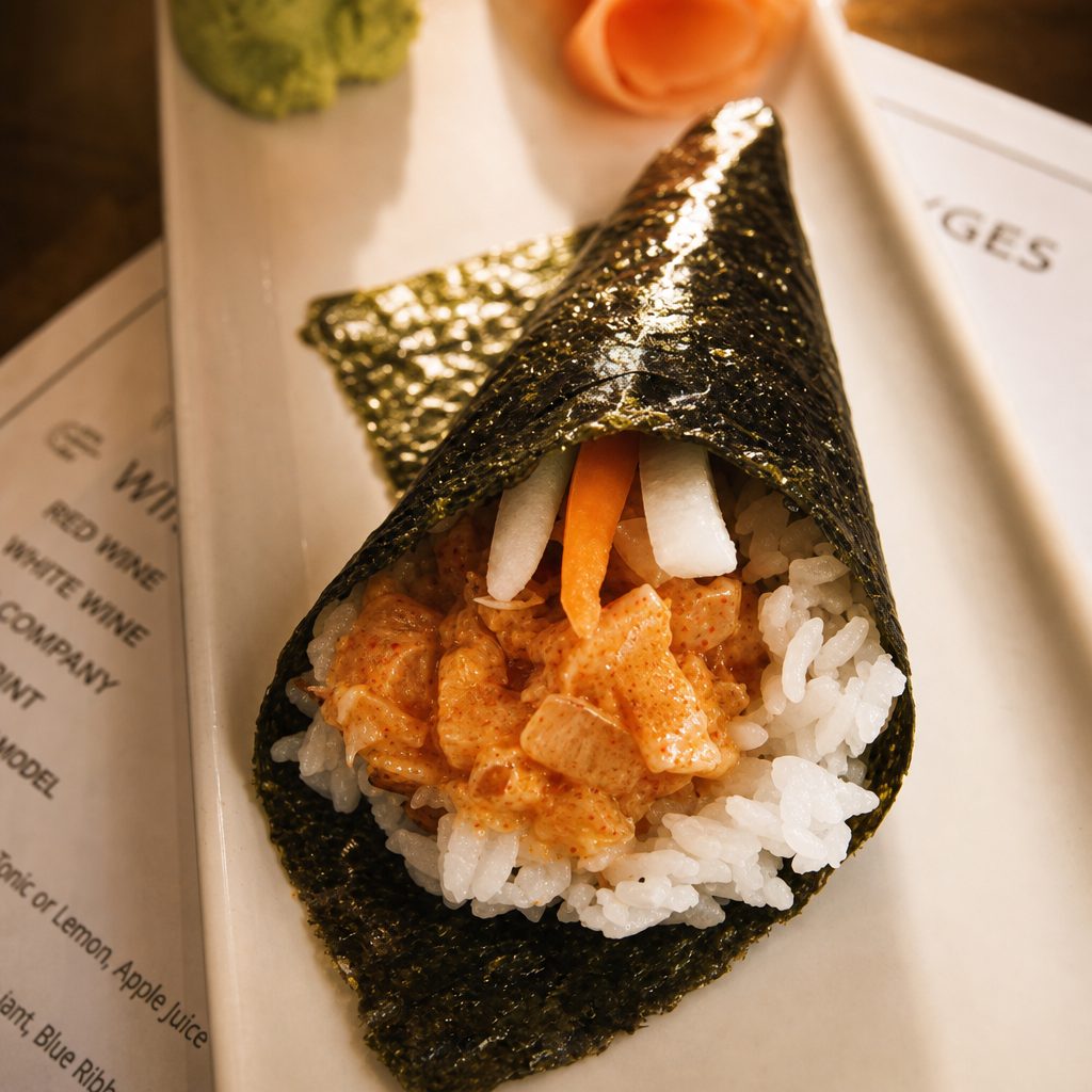 Spicy Albacore Roll.