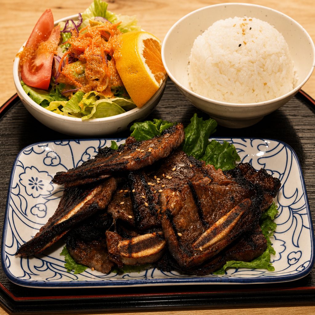 Kalbi Entree.