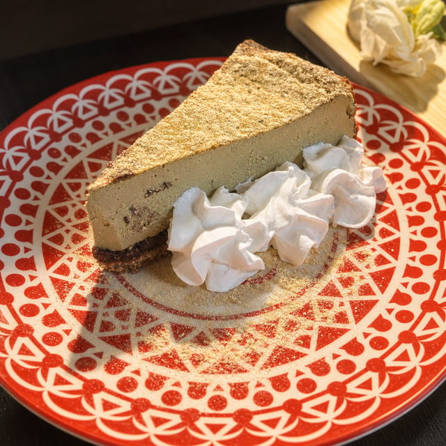 Green Tea Cheese Cake.