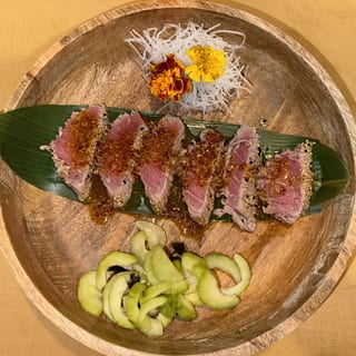 Sesame Seed Crust Tuna Sashimi