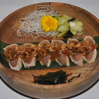 Crispy Albacore Sashimi