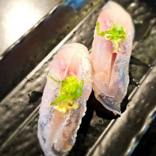 JPN SPANISH MACKEREL (AJI) NIGIRI