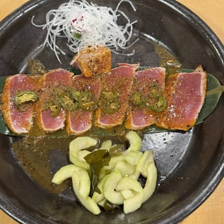 Tuna Tataki Special Sashimi