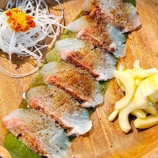 Jpn Snapper Carpaccio Sashimi